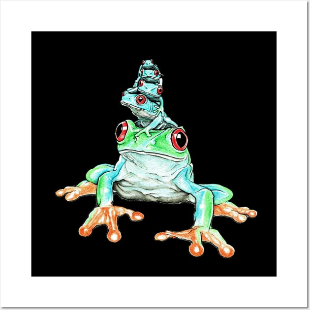 Frogy Wall Art by tristan.r.rosenkreutz